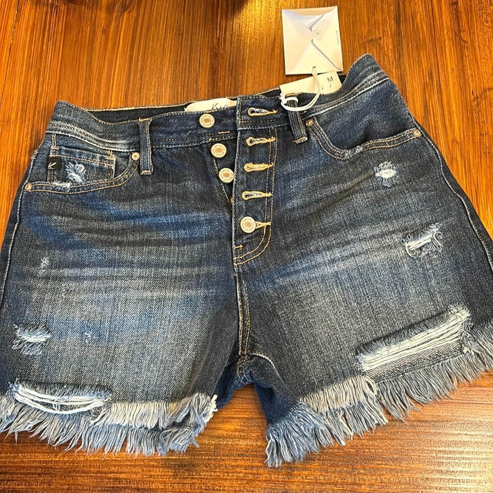 Women’s High - rise Kancan jean shorts - Picture 1 of 10